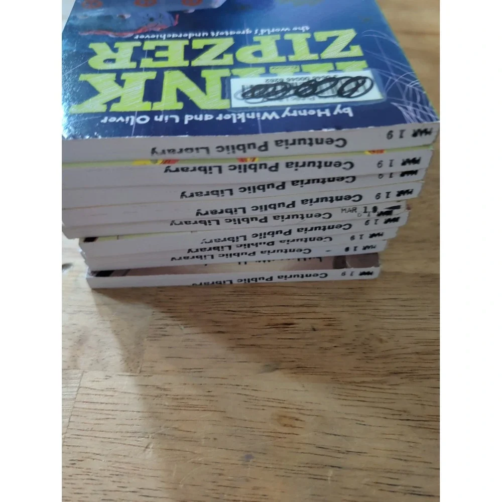 Hank Zipzer Henry Winkler Lin Oliver Books 1-10 Paperback Lot Mid Leve Missing 9